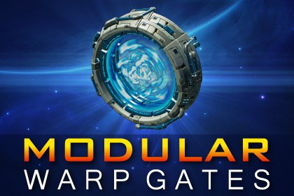 Sci-Fi Modular Warp Gates