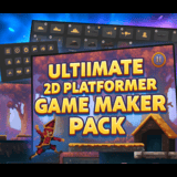 2D Platformer Game Making Pack
