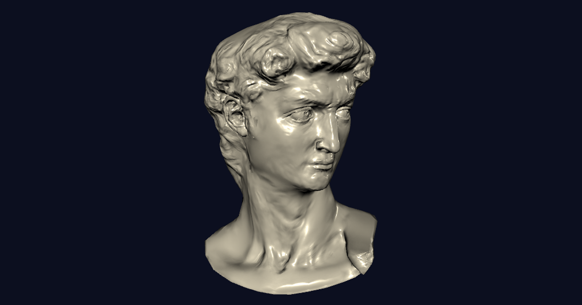 Classical David Sculpture 3D Props Unity Asset Store