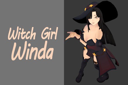 Winda Anime Witch Girl