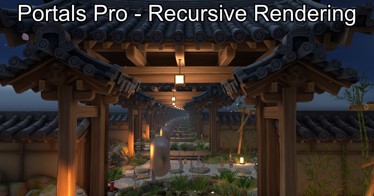 Scifi Portals Pro - Seamless Teleport & Recursive Rendering | Particles ...
