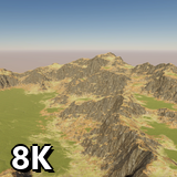 Procedural Mountain Terrains 8K