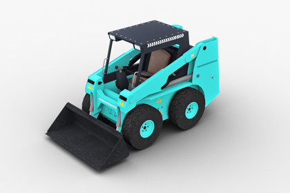 Mini Loader Lowpoly