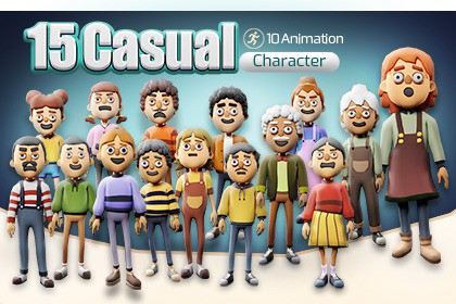 Casual Character Collection 1