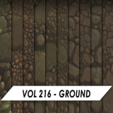 Stylized Textures - Vol 216 - Ground