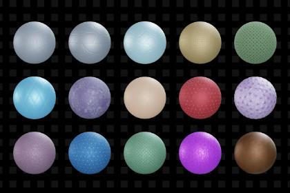 64 leather PBR materials V2