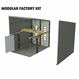 Modular Factory Kit - Scalable Low Poly Warehouse