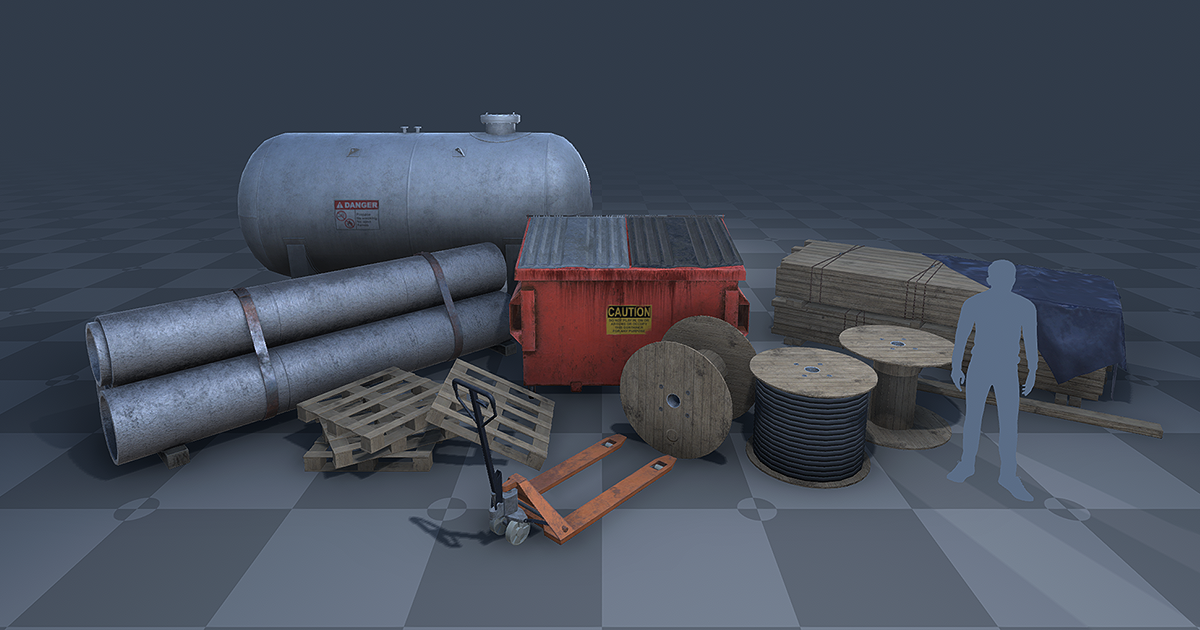 Industrial Models | 3D Industrial | Unity Asset Store