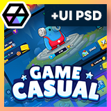 GUI Pro - Casual Game(+PSD)