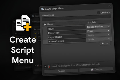 Create Script Menu
