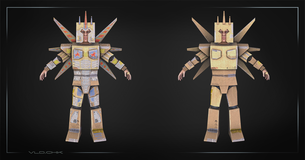 Cardboard_Robot | Characters | Unity Asset Store