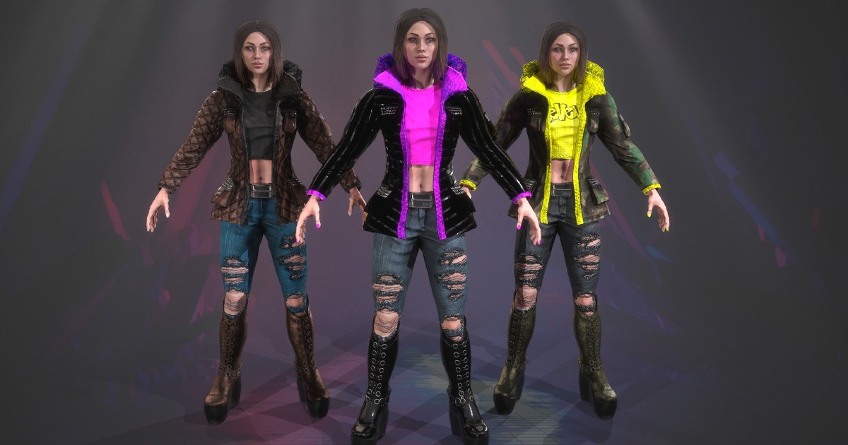 Girl Unity Girl_2 | Characters | Unity Asset Store