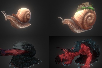 Pack - Snails