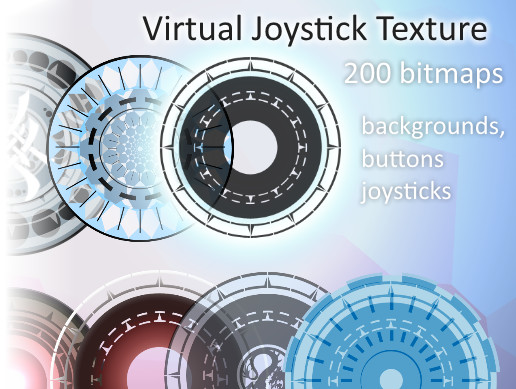 Controller Joystick Texture Normal Map Virtual Joystick Textures - CryzardesUI | 2D GUI | Unity Asset Store