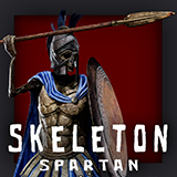SKELETON SPARTAN H HOPLITE