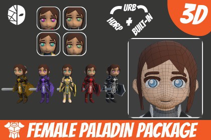 Morphara Fantasy Heros - Female Sacred Paladin