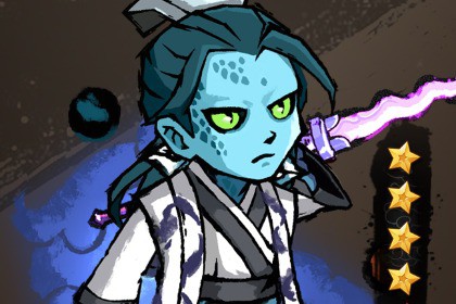 White Serpent_Spine Animation Character Idle/AFK Turn-base Game