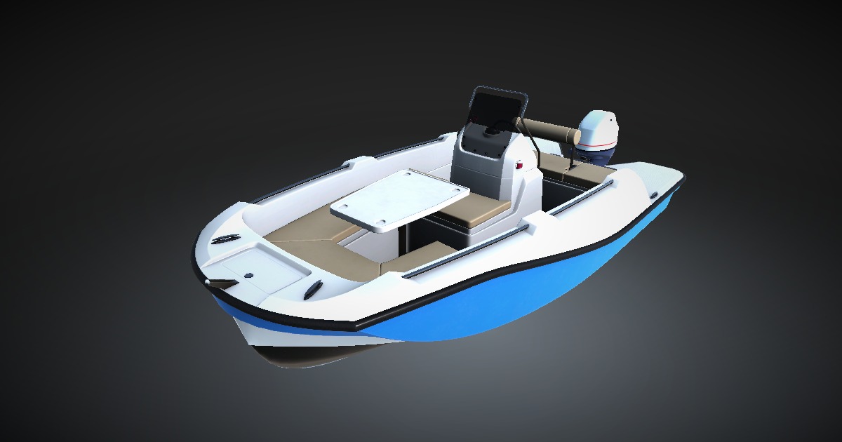 Small Yacht 04 | 3D Sea | Unity Asset Store