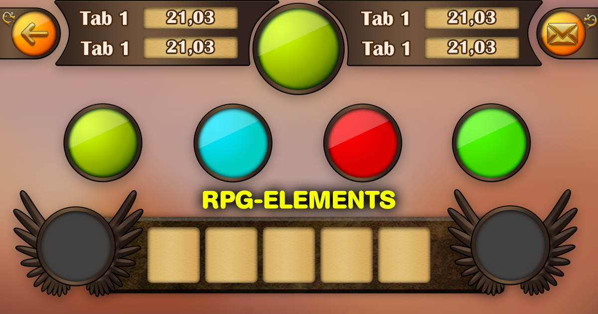 RPG Ui Elements & MMO Fantasy-Pack | 2D GUI | Unity Asset Store