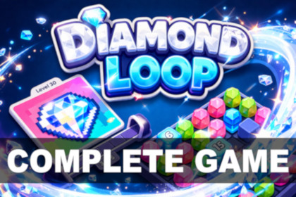 Diamond Loop Sort Puzzle - Complete Mobile Game Template