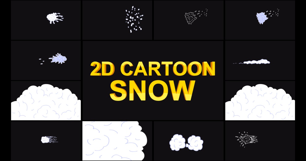 2D Cartoon Snow | Fire & Explosions | Unity Asset Store