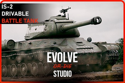 Tank Drivable IS-2