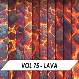 Stylized Textures - Vol 75 - Lava