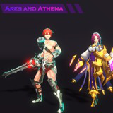 Ares and Athena