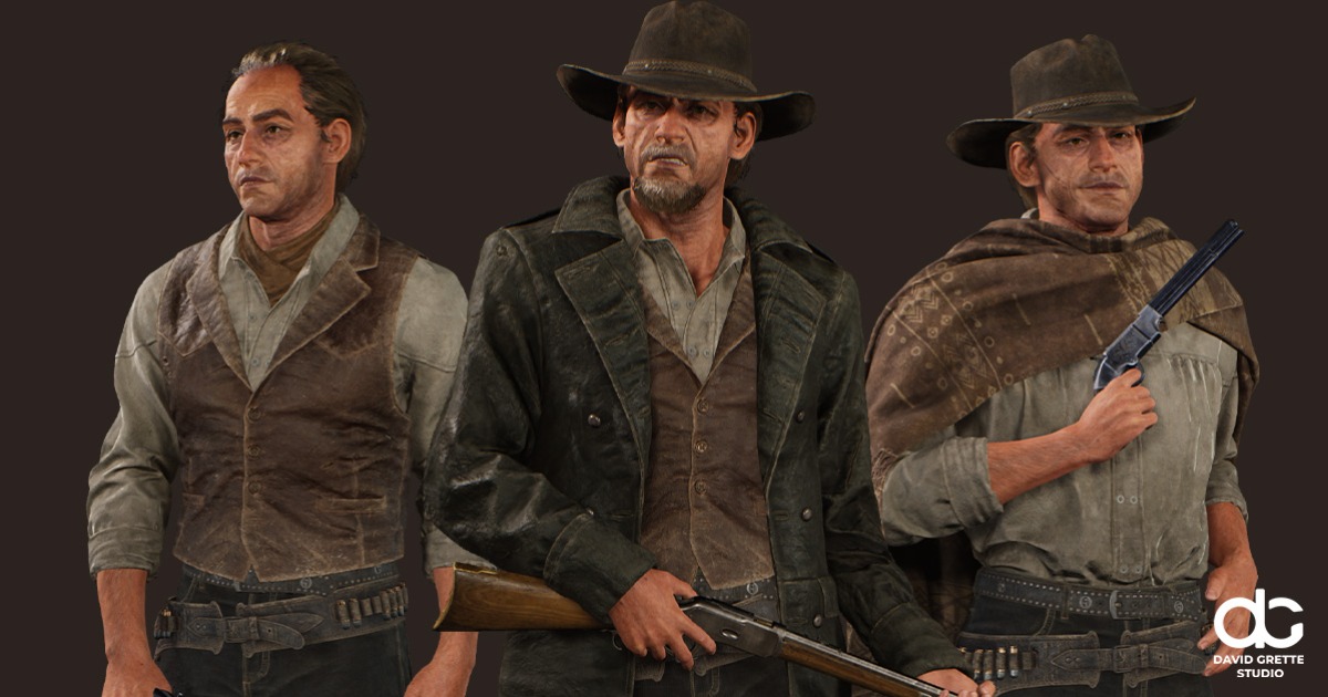 Western Character Billy - Adventure Survival Shooter Cowboy Wild West ...