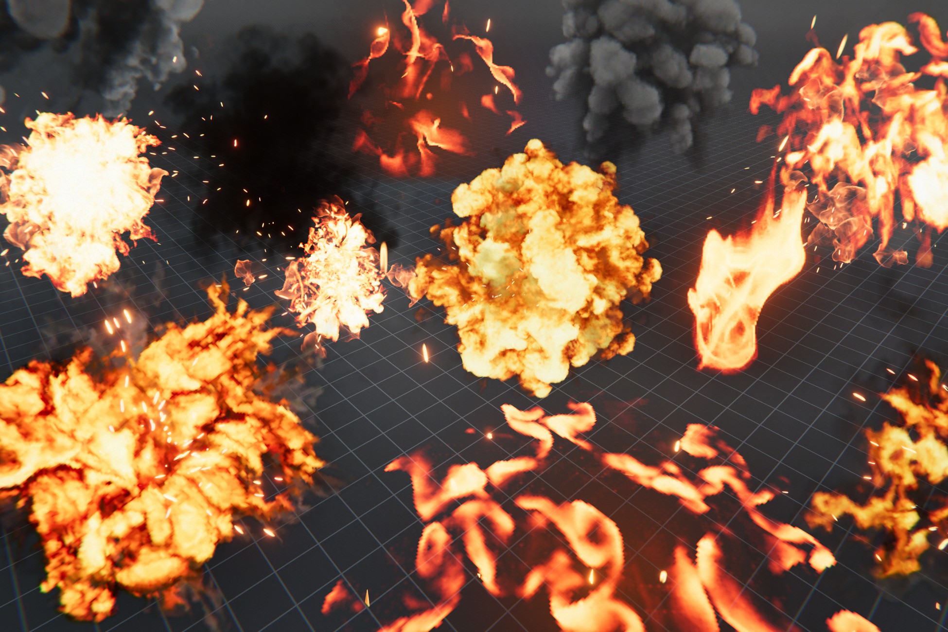 Realistic Environmental Fire & Explosion VFX!