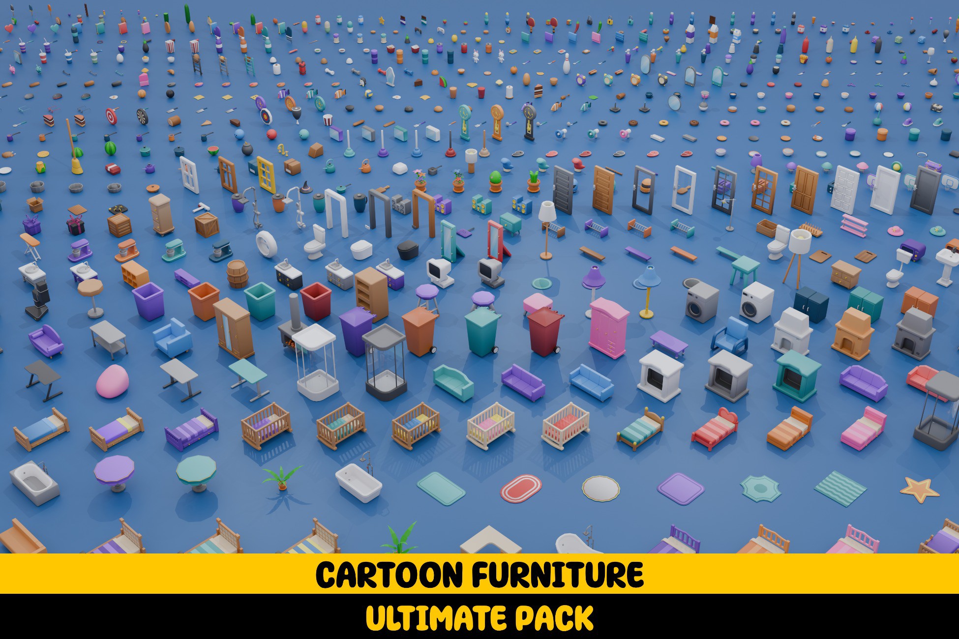 Cartoon Furniture Ultimate Pack