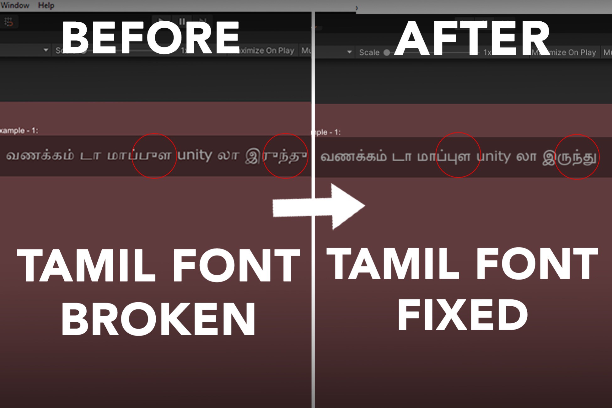 tamil font fixer and tamil font encoder - Unicode to TSCII ...