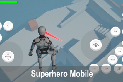 Starter Assets Third Person Controller Superhero - Mobile