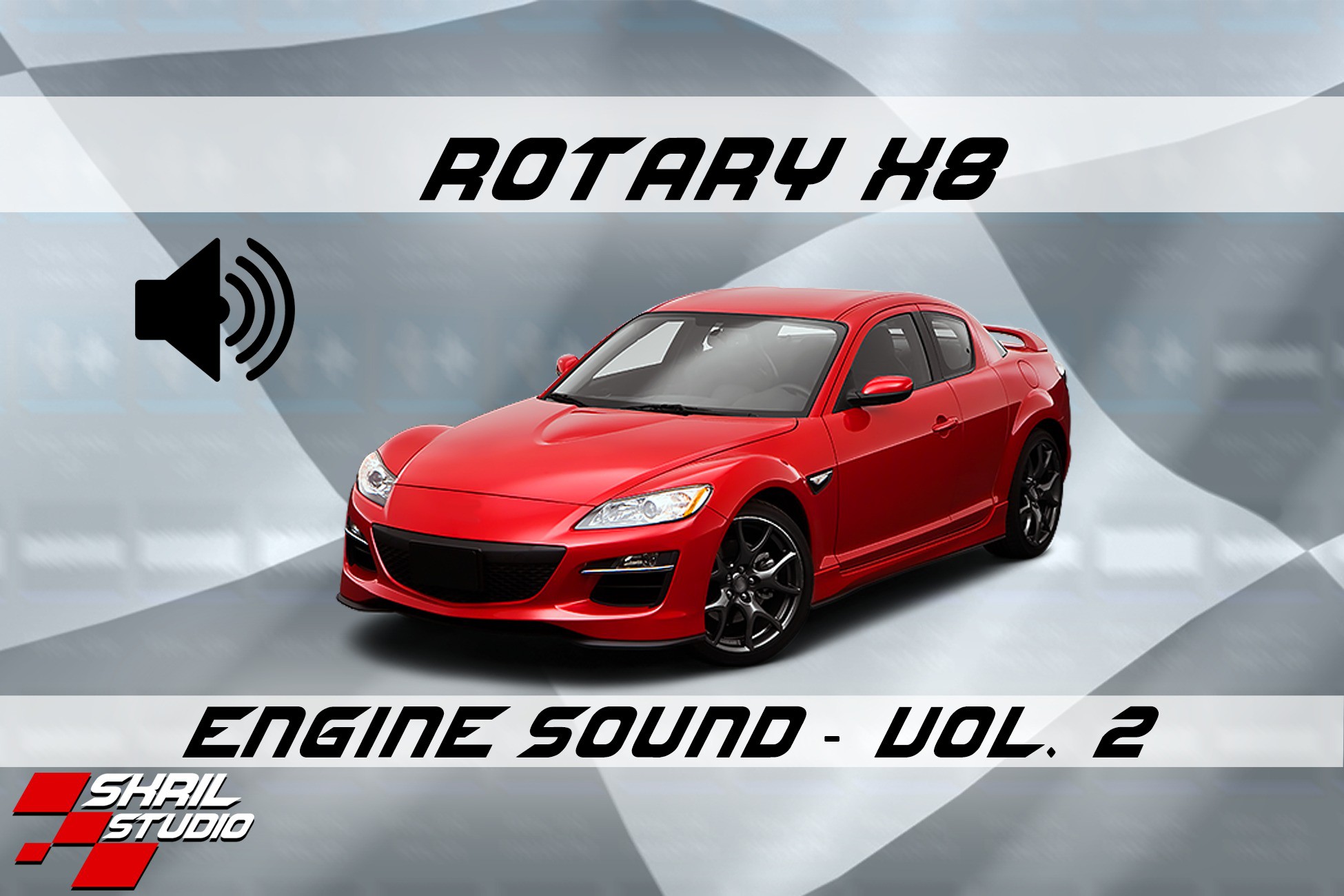 Rotary X8 Engine Sound Vol. 2 Transportation Sound FX Unity Asset
