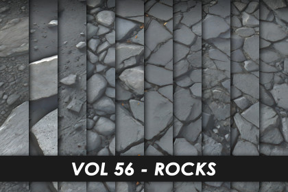 Realistic Textures - Vol 56 - Rocks