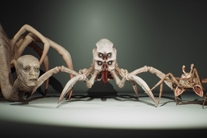 Monsters spiders pack