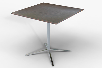 Modern Wooden Pedestal Dining Table