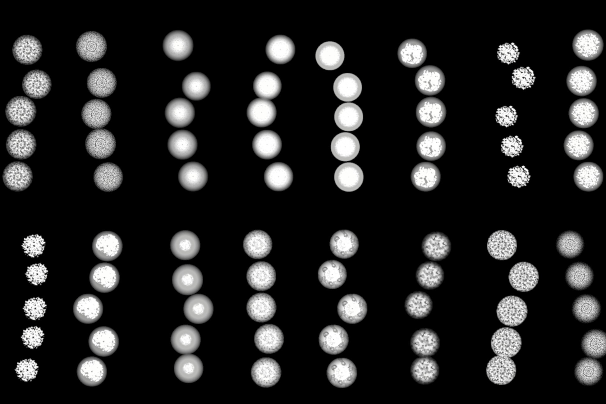 50 Perlin Particle Textures Part 3 | 2D テクスチャ&マテリアル | Unity Asset Store