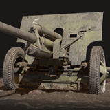 ZIS 2 Cannon WW II