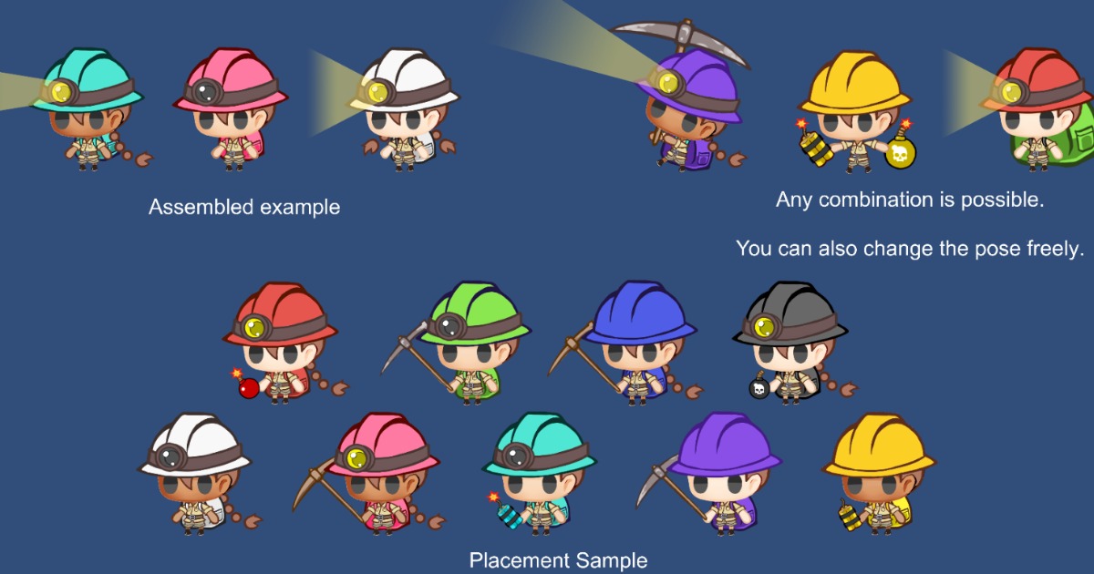 2D_Character_Explorer | 2D Characters | Unity Asset Store