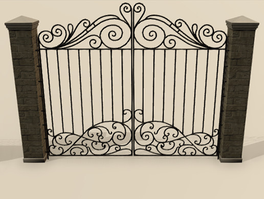 Fence Gate pack | 3D Urban | Unity Asset Store