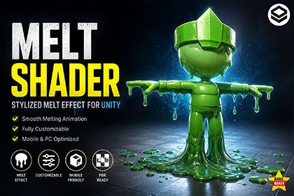 Melt Shader | Simple Dissolve Shader for Unity