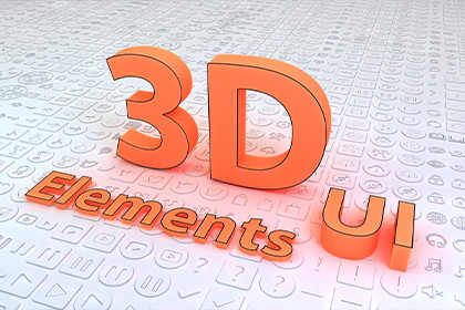3D UI Elements