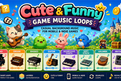 Cute & Funny Game Music Loops – Casual Background Music for Mobile & Indie Games