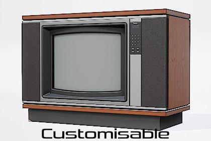 80s TVs Vol.11 Wide Consoles