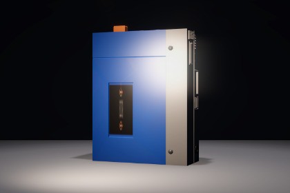 Blue Retro Cassette Player - 80s Electronics