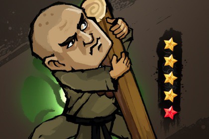 Log Monk_2D Spine Animation