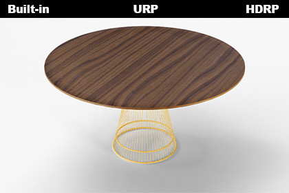 Luxury Modern Dining Table 3D Model