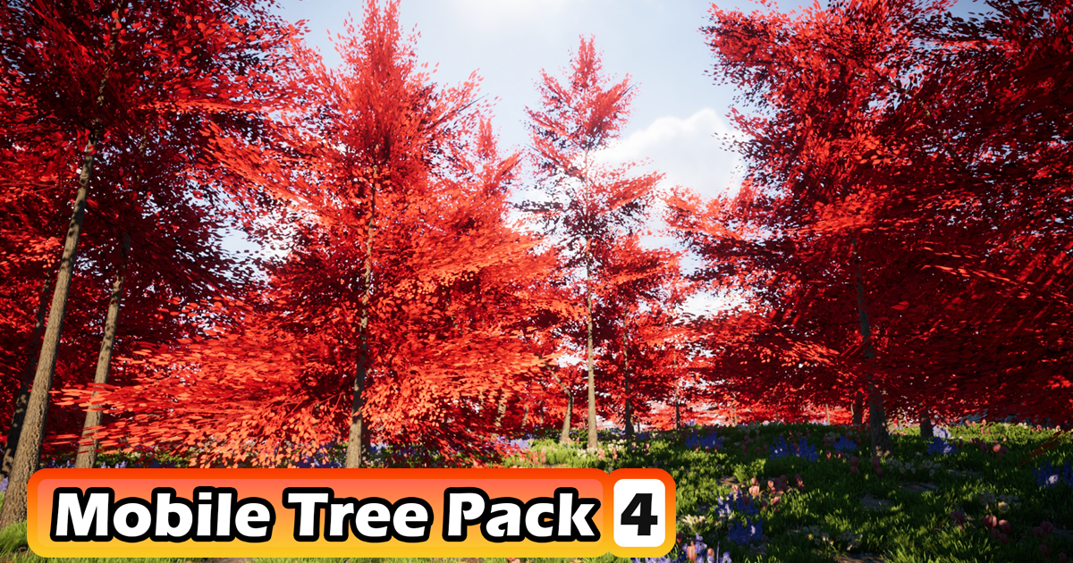 Mobile Tree Pack 4 (for URP)