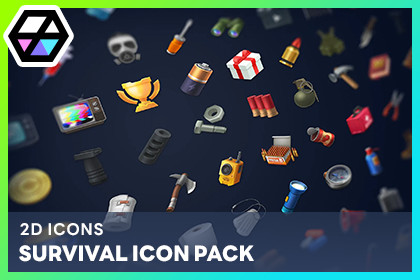 2D Icons - Survival Icon Pack
